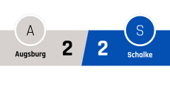 Ausburg - Schalke 2-2