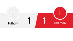 Fulham - Liverpool 1-1