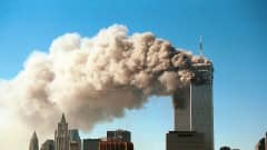 WTC-tornien isku syyskuussa 2001.