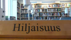 Rovaniemen pääkirjasto hiljaisuus kirjastossa