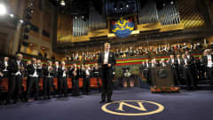 Nobel-juhlallisuudet vuonna 2008.