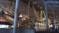 Vasa-laiva Tukholman Vasa-museossa.