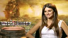 Näyttelijä Penelope Cruz oli YLE Uutisten haastattelussa.
