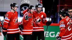 Kanada juhlii 3-0-osumaa Valko-Venäjä-ottelussa.