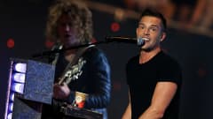 The Killers esiintyi MTV Europe Music Awards -tilaisuudessa Amsterdamissa vuonna 2013.