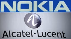 Nokian ja Alcatel Lucent logot.
