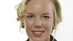 Ruotsin vasemmistopuolueen kansanedustaja Linda Snecker.