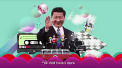 Kiinan valtion mainos Youtubessa.