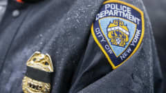 New Yorkin poliisin hihamerkki 