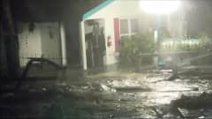 Cedar Keyssä vesi nousi liki kolme metriä hurrikaani Herminen takia