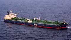 Liberian lipun alla seilannut öljytankkeri, jonka merirosvot kaappasivat marraskuussa 2008.