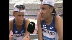 Jarkko Kinnunen antoi kaikkensa olympiakävelyssä Pekingissä 2008 – kielen kramppaus haastattelussa huvitti