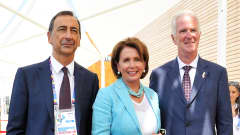 Giuseppe Sala, Nancy Pelosi ja Douglas Hickey