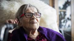 Varkautelainen Hilkka Karvonen on yksi Itä-Suomen vanhimmista asukkaista.