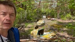 Mika Mäkeläinen kertoo millaista on Tšernobylin vieressä, Pripjatin kaupungin hylätyssä huvipuistossa
