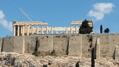 Ateenan Akropolis-kukkulalla sijaitseva Parthenon-temppeli rakennettiin 400-luvulla eaa.