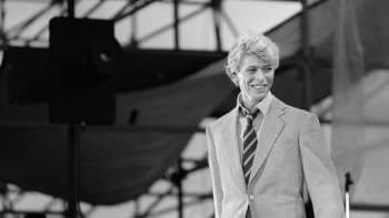 Bowie Pariisissa vuonna 1983.