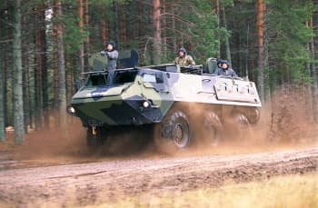 Pasi-miehistönkuljetusajoneuvo.