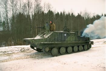 BTR-50 PUM esikuntapanssarivaunu.