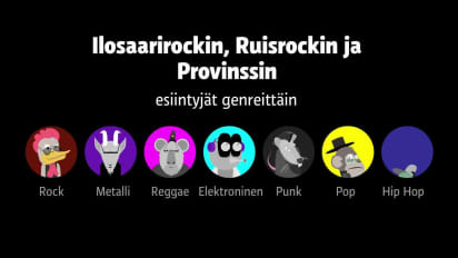 Suomen suurimmat rockfestivaalit eivät ole enää rock – räppärit valtasivat  lavat 2000-luvulla | Yle Uutiset
