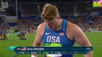 Olympiaennätys: Ryan Crouser omaa luokkaansa Rion kuulafinaalissa | Yle  Urheilu