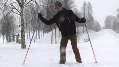 Hiihtotaidottomat australialaisveljekset sivakoivat Suomen itärajalta  länsirajalle – tältä hiihto näytti alussa ja lopussa