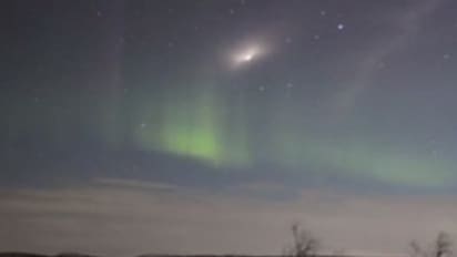 Revontulet ja venäläinen kantoraketti samassa kuvassa – katso video | Yle  Uutiset