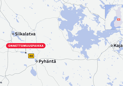 Tiellä ollut metalliesine rikkoi säiliöauton tankin, ja satoja litroja polttoainetta valui maahan Siikalatvalla