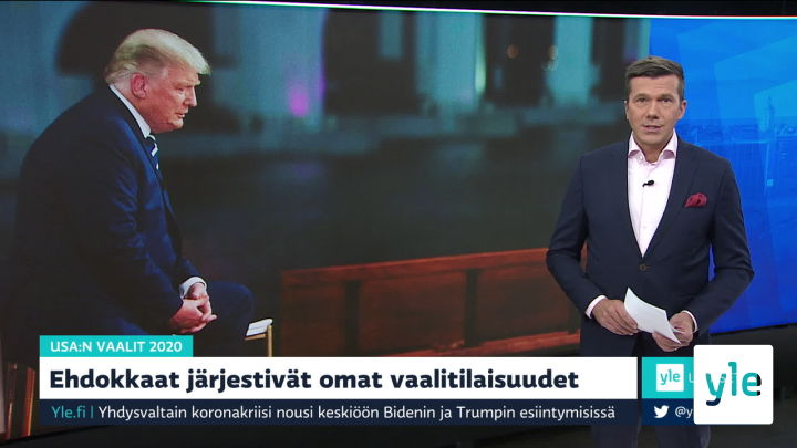 Yle Uutiset klo 7.30: 16.10.2020 07.59