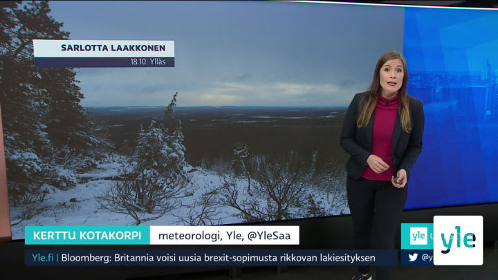 Sääennuste klo 7.40: 19.10.2020 07.48