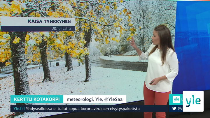Sääennuste klo 7.40: 21.10.2020 07.47