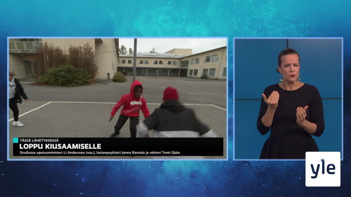 A-studio viittomakielelle tulkattuna: 21.10.2020 15.40