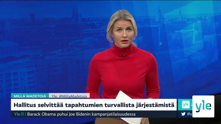 Yle Uutiset klo 7.30: 22.10.2020 07.52
