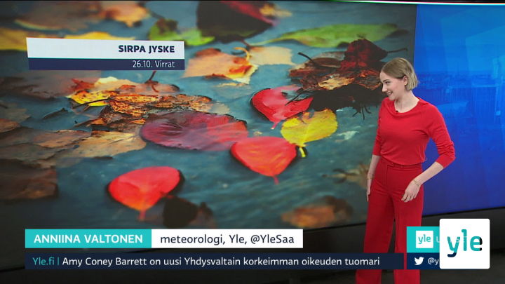 Sääennuste klo 7.40: 27.10.2020 07.50