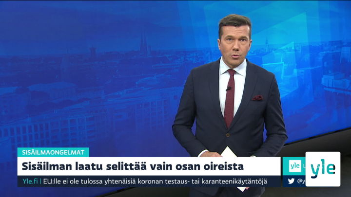 Yle Uutiset klo 9.00: 30.10.2020 09.15