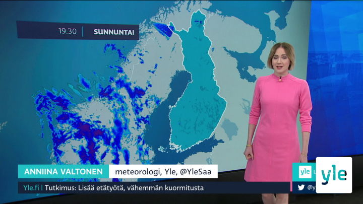 Sääennuste klo 7.40: 02.11.2020 07.48