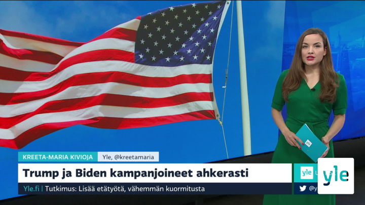 Yle Uutiset klo 7.30: 02.11.2020 07.49