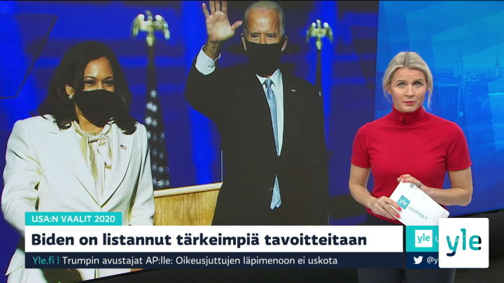 Yle Uutiset klo 7.30: 09.11.2020 07.58