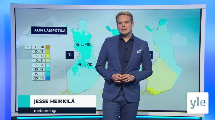 Sääennuste klo 18.00: 09.11.2020 18.27