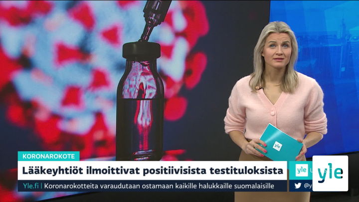 Yle Uutiset klo 7.30: 10.11.2020 07.45