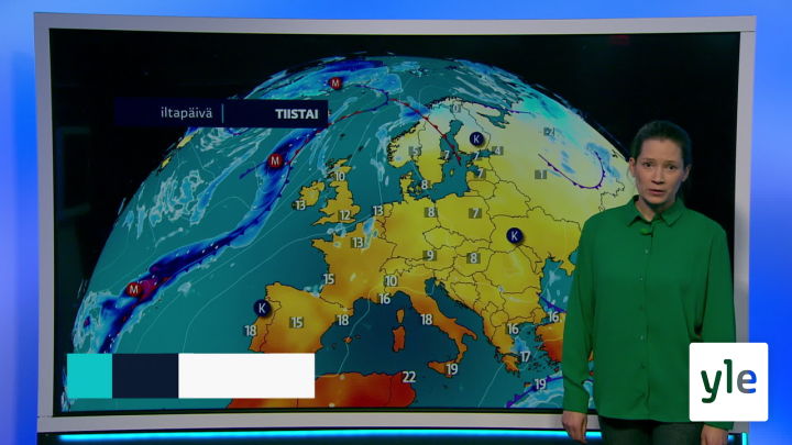 Sääennuste klo 18.00: 10.11.2020 18.30