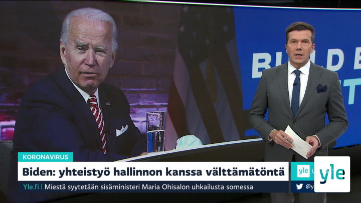 Yle Uutiset klo 7.30: 17.11.2020 07.51