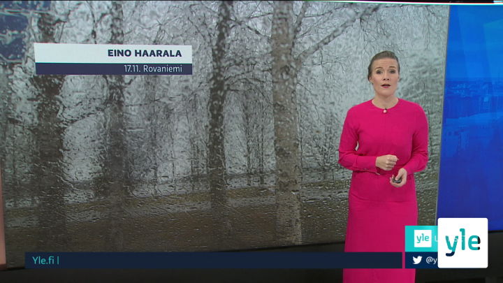 Sääennuste klo 7.40: 18.11.2020 07.55