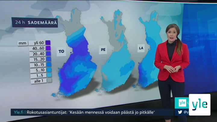 Sääennuste klo 7.40: 19.11.2020 07.45