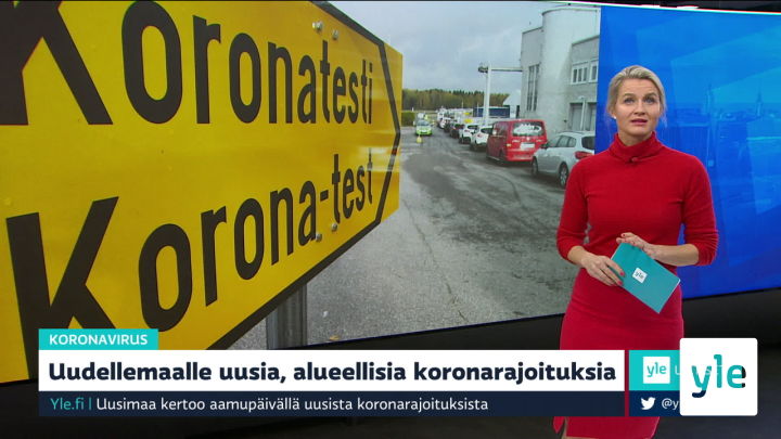 Yle Uutiset klo 9.00: 20.11.2020 09.00