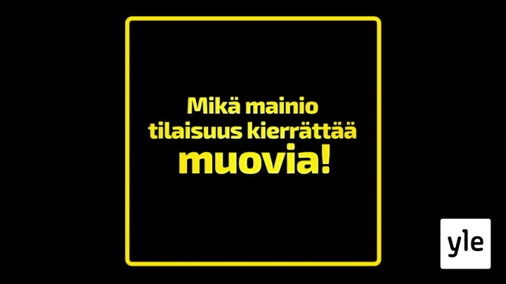 I love muovi: Muovin lajittelun ABC (S): 23.11.2020 00.01