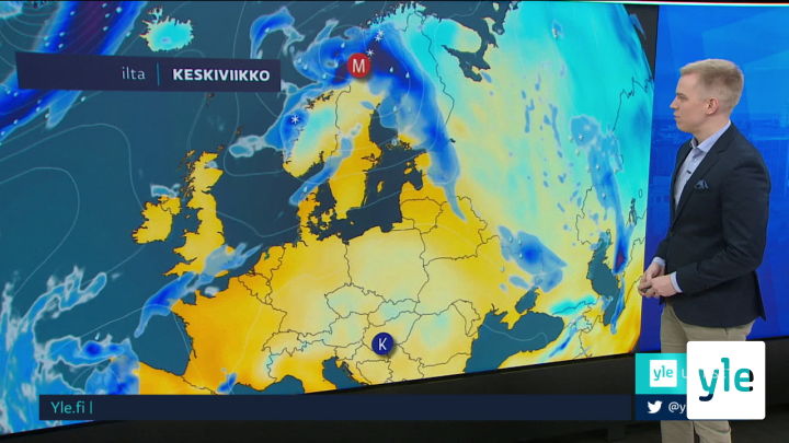 Sääennuste klo 7.40: 24.11.2020 07.48