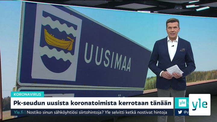 Yle Uutiset klo 7.30: 27.11.2020 07.56