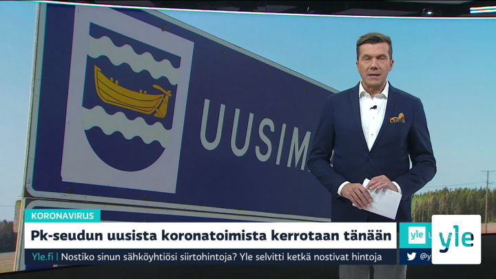 Yle Uutiset klo 9.00: 27.11.2020 09.19