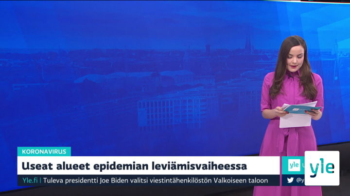 Yle Uutiset klo 7.30: 30.11.2020 07.46
